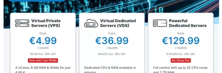 Contabo's high-performance VPS