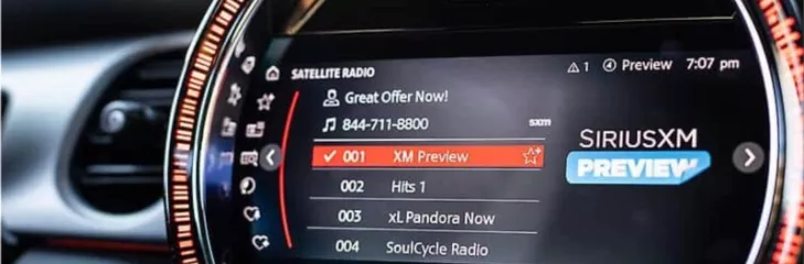 MINI and SiriusXM 360L